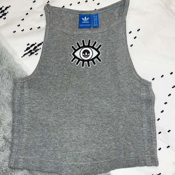 Adidas Crop Tank Top - Picture 1 of 3